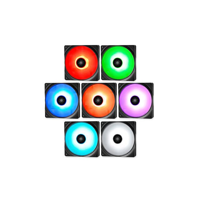 Deepcool Rf 140 (2 In 1) Rgb Led 2X 140Mm Case Fan