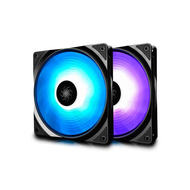Deepcool Rf 140 (2 In 1) Rgb Led 2X 140Mm Case Fan