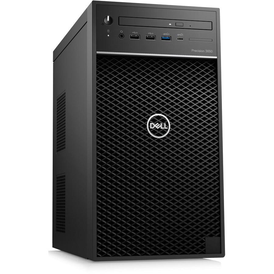 Dell 3650 Ddr4-Sdram I7-10700 Tower Intel® Core™ I7 16 Gb 512 Gb Ssd Windows 10 Pro Workstation Black
