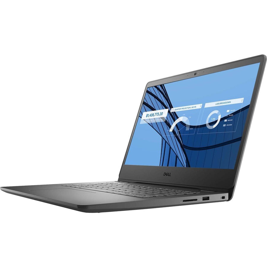 Dell-IMSourcing Vostro 14 3000 3400 14 Notebook - Full HD - 1920 x 1080 - Intel Core i5 11th Gen i5-1135G7 Quad-core (4 Core) 2.40 GHz - 8 GB Total RAM - 1 TB HDD - 256 GB SSD - Black Accent" C734G