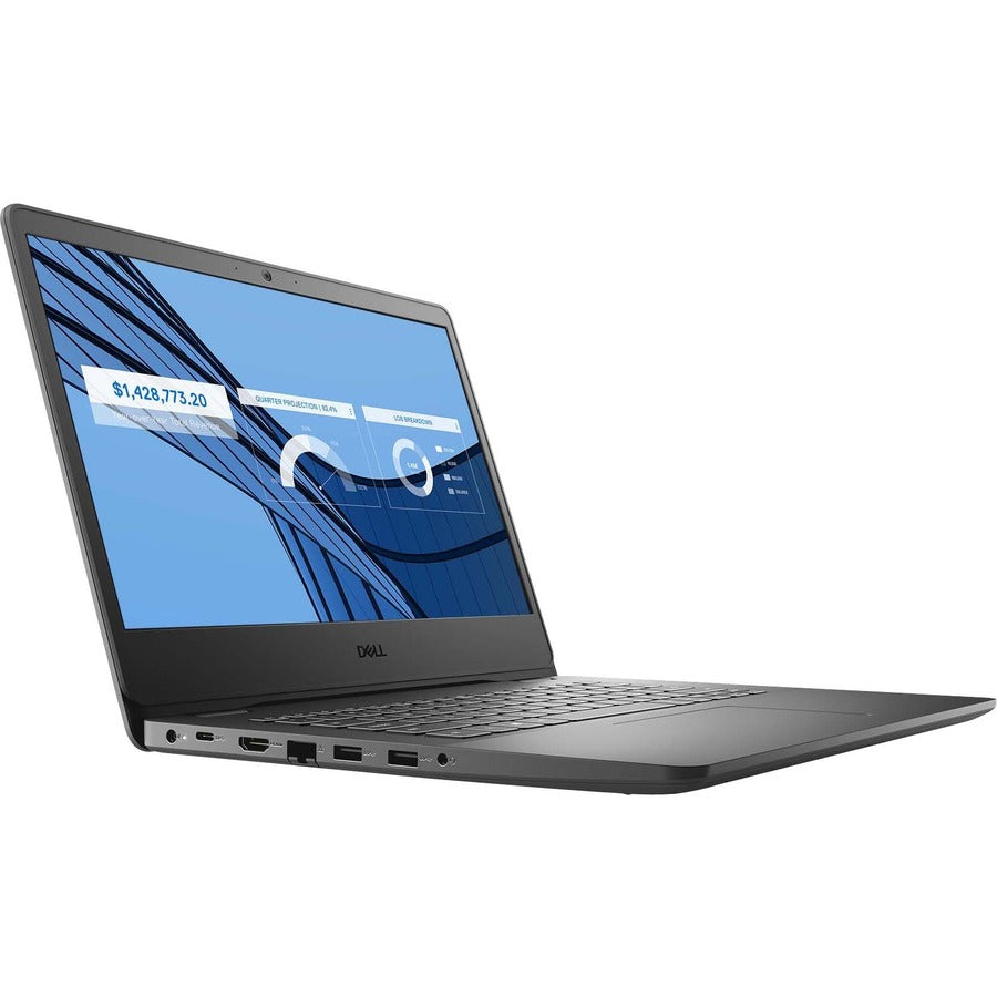 Dell-IMSourcing Vostro 14 3000 3400 14 Notebook - Full HD - 1920 x 1080 - Intel Core i5 11th Gen i5-1135G7 Quad-core (4 Core) 2.40 GHz - 8 GB Total RAM - 1 TB HDD - 256 GB SSD - Black Accent" C734G