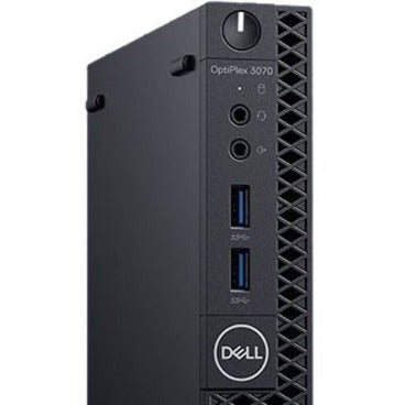 Dell OptiPlex 3000 3070 Desktop Computer - Intel Core i5 9th Gen i5-9500T - 8 GB - 256 GB SSD - Micro PC W7XP4