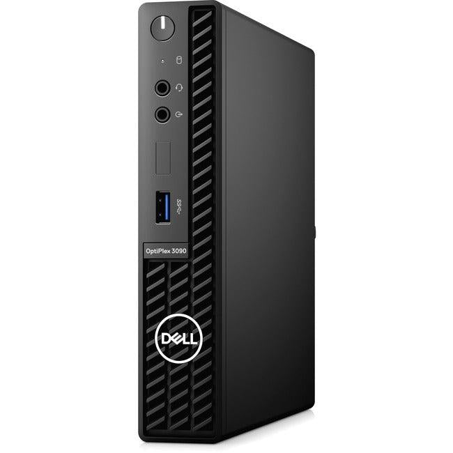 Dell OptiPlex 3000 3090 Desktop Computer - Intel Core i5 10th Gen i5-10500T - 8 GB - 256 GB SSD - Micro PC - Black 9WGCG