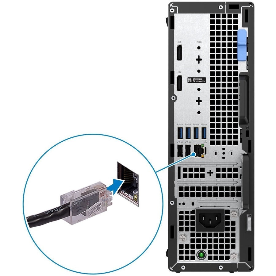 Dell OptiPlex 5000 Desktop Computer - Intel Core i7 12th Gen i7-12700 - vPro Technology - 16 GB - 512 GB SSD - Small Form Factor - Black THC41