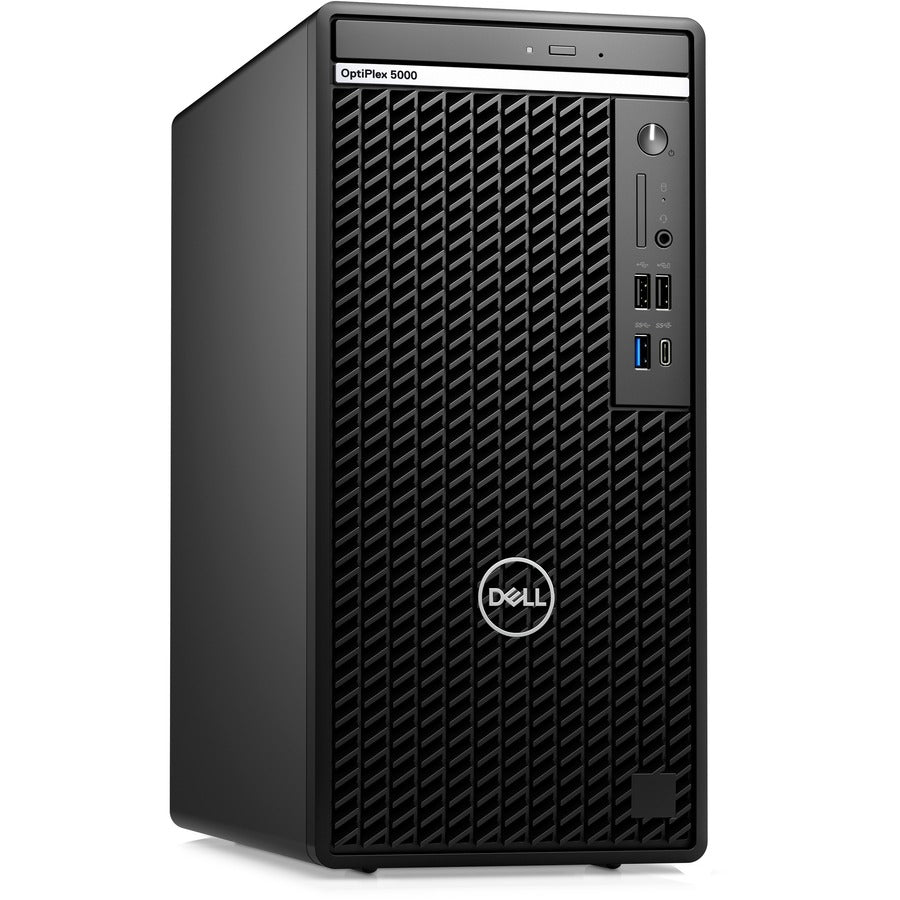 Dell OptiPlex 5000 Desktop Computer - Intel Core i7 12th Gen i7-12700 - vPro Technology - 16 GB - 512 GB SSD - Tower - Black V62CY