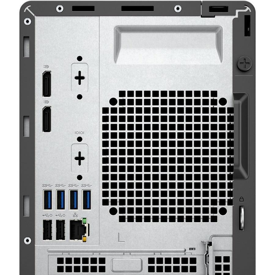 Dell OptiPlex 5000 Desktop Computer - Intel Core i7 12th Gen i7-12700 - vPro Technology - 16 GB - 512 GB SSD - Tower - Black V62CY