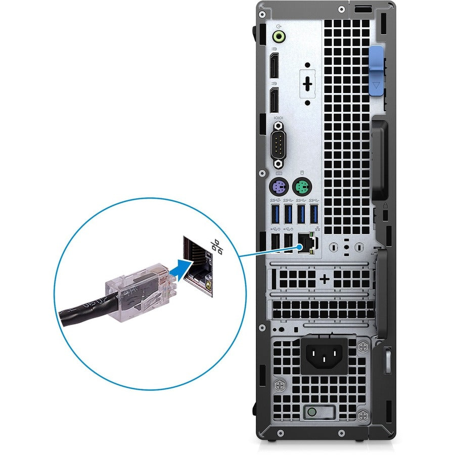 Dell OptiPlex 7000 7090 Desktop Computer - Intel Core i5 10th Gen i5-10505 - vPro Technology - 16 GB - 256 GB SSD - Small Form Factor 2F4NN