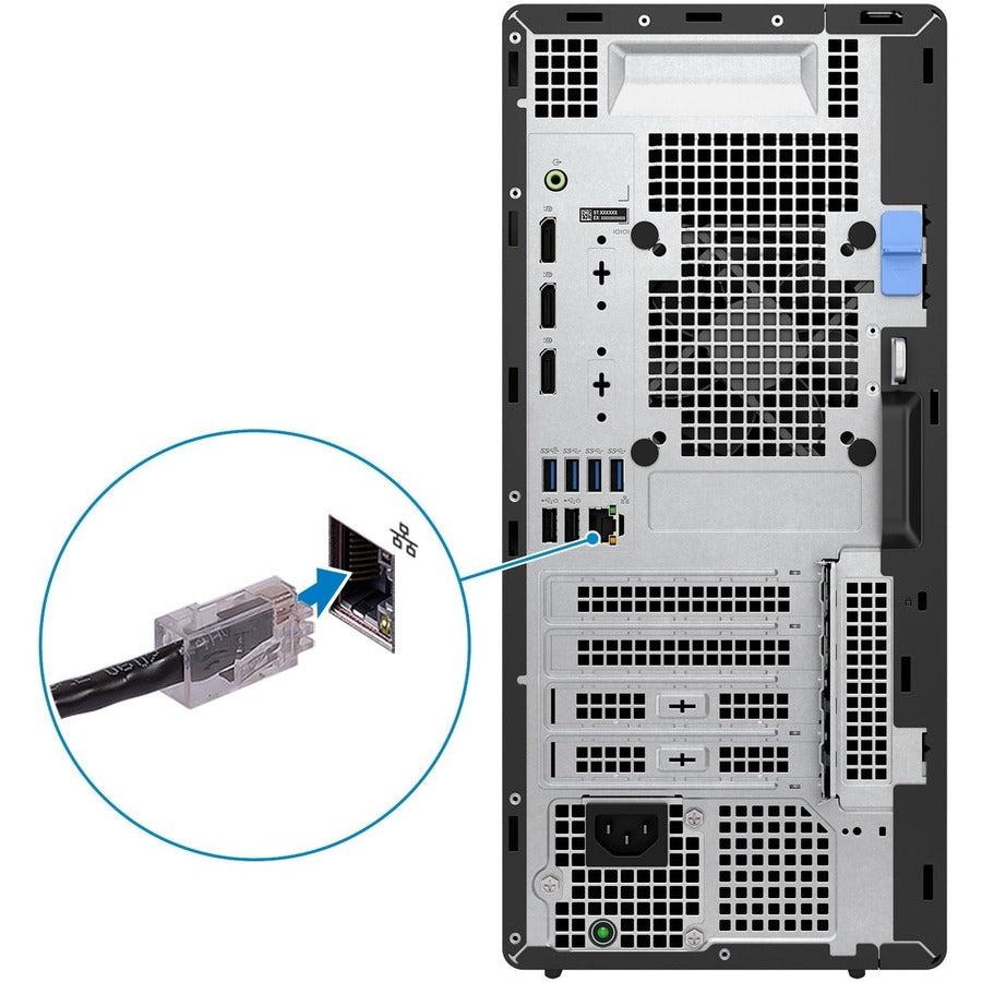 Dell OptiPlex 7000 Desktop Computer - Intel Core i7 12th Gen i7-12700 - vPro Technology - 16 GB - 512 GB SSD - Tower - Black 40DTM