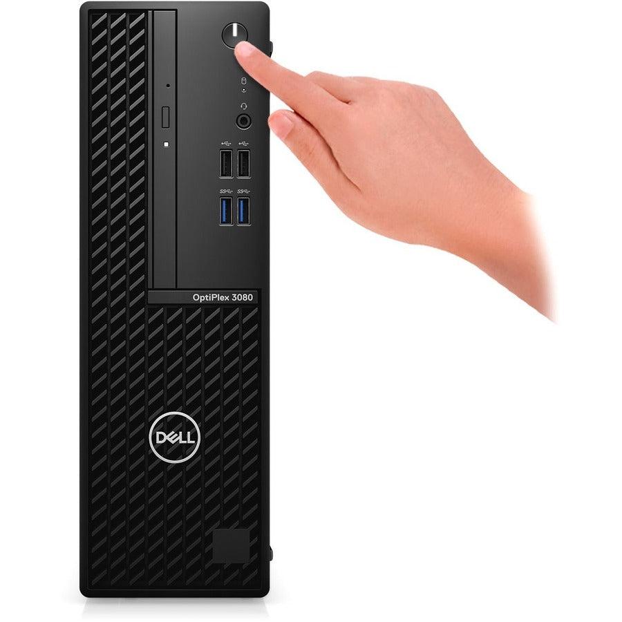 Dell Optiplex 3080 Ddr4-Sdram I3-10105 Sff Intel® Core™ I3 8 Gb 256 Gb Ssd Windows 10 Pro Pc Black