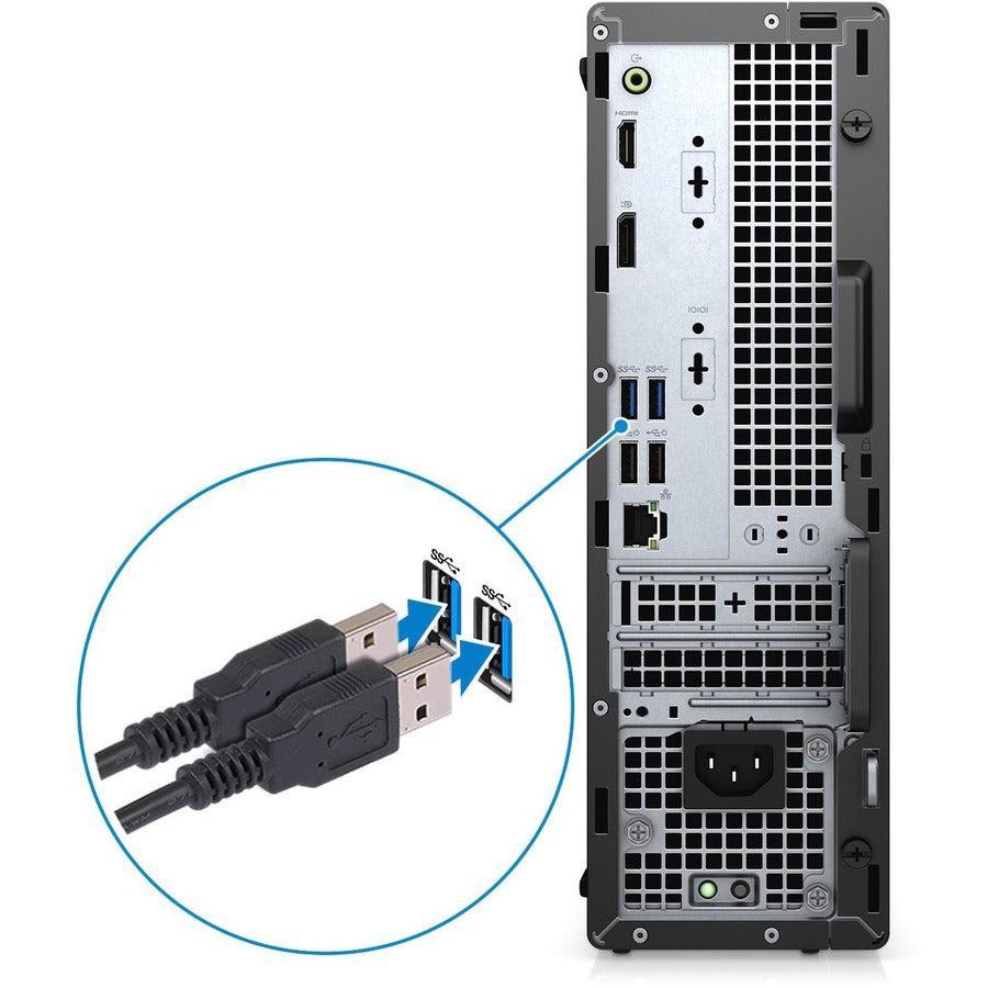 Dell Optiplex 3080 Ddr4-Sdram I5-10505 Sff Intel® Core™ I5 16 Gb 256 Gb Ssd Windows 10 Pro Pc Black