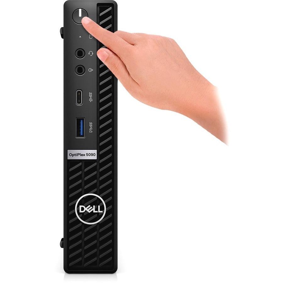 Dell Optiplex 5090 Ddr4-Sdram I5-10500T Mff Intel® Core™ I5 8 Gb 256 Gb Ssd Windows 10 Pro Mini Pc Black