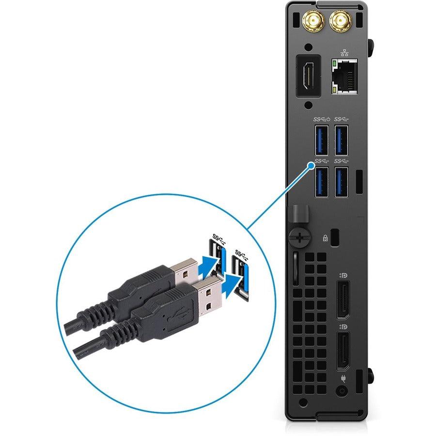 Dell Optiplex 5090 Ddr4-Sdram I5-11500T Mff Intel® Core™ I5 8 Gb 256 Gb Ssd Windows 10 Pro Mini Pc Black