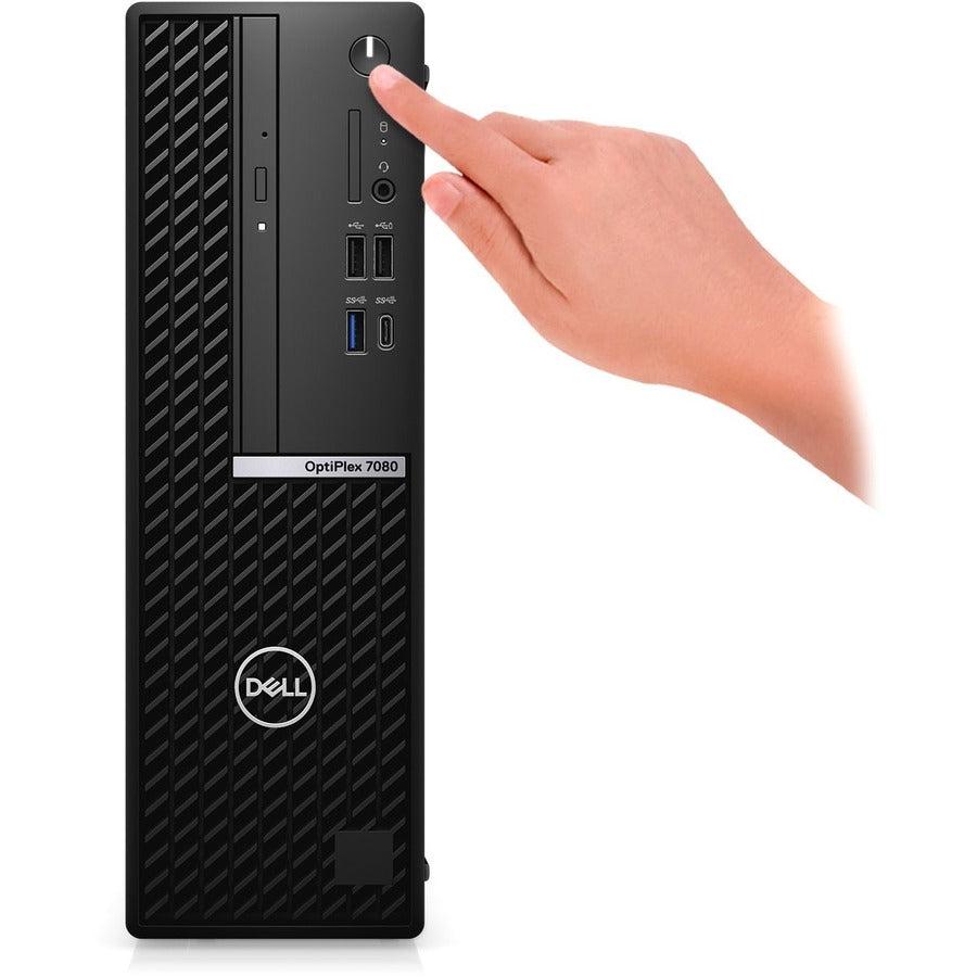 Dell Optiplex 7080 Ddr4-Sdram I5-10500 Sff Intel® Core™ I5 8 Gb 256 Gb Ssd Windows 10 Pro Pc Black
