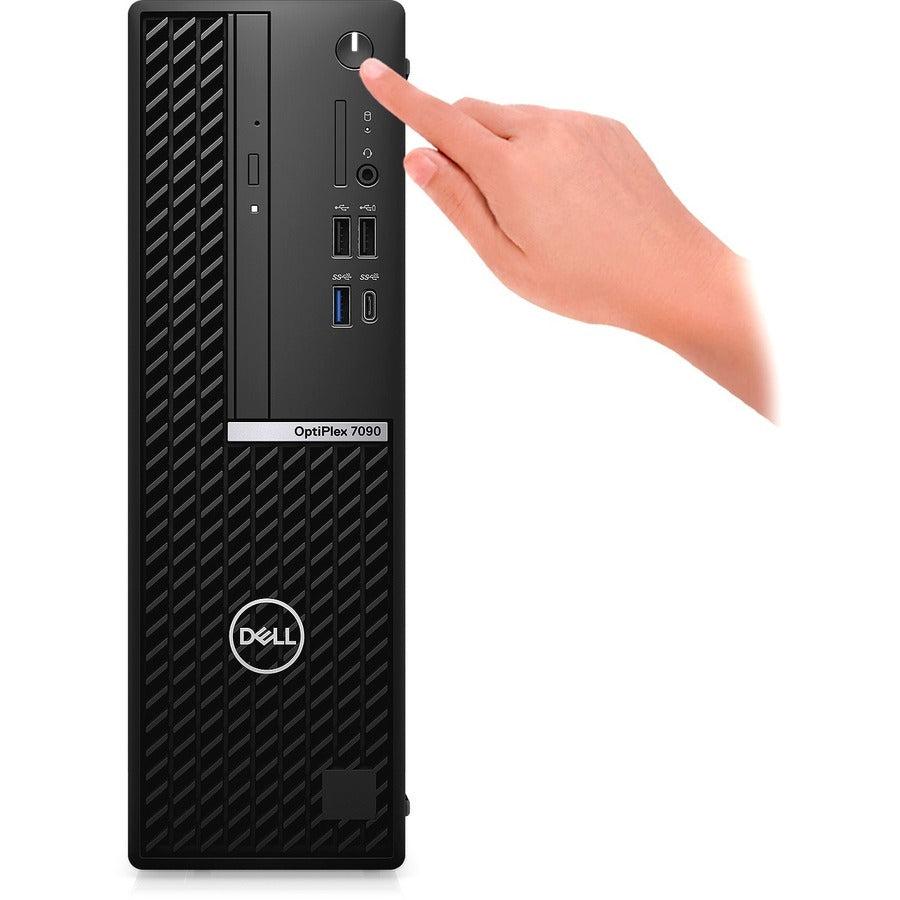 Dell Optiplex 7090 Ddr4-Sdram I7-10700 Sff Intel® Core™ I7 16 Gb 256 Gb Ssd Windows 10 Pro Pc Black