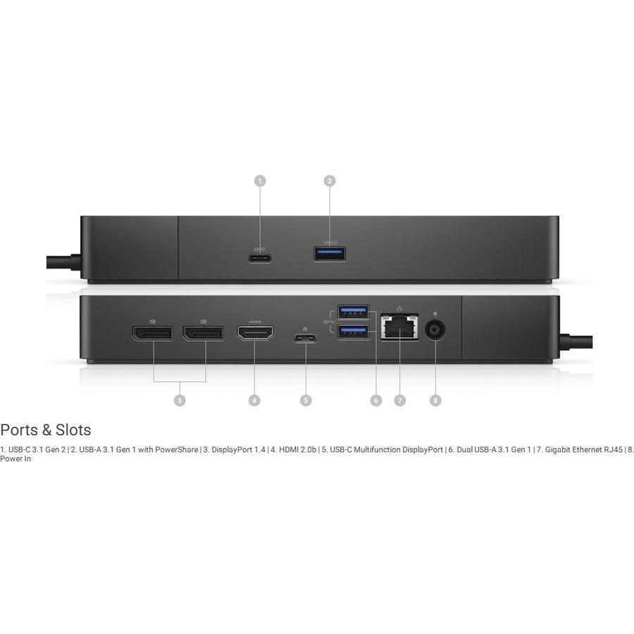 Dell Performance Dock- Wd19Dc 210W Pd - 210 W