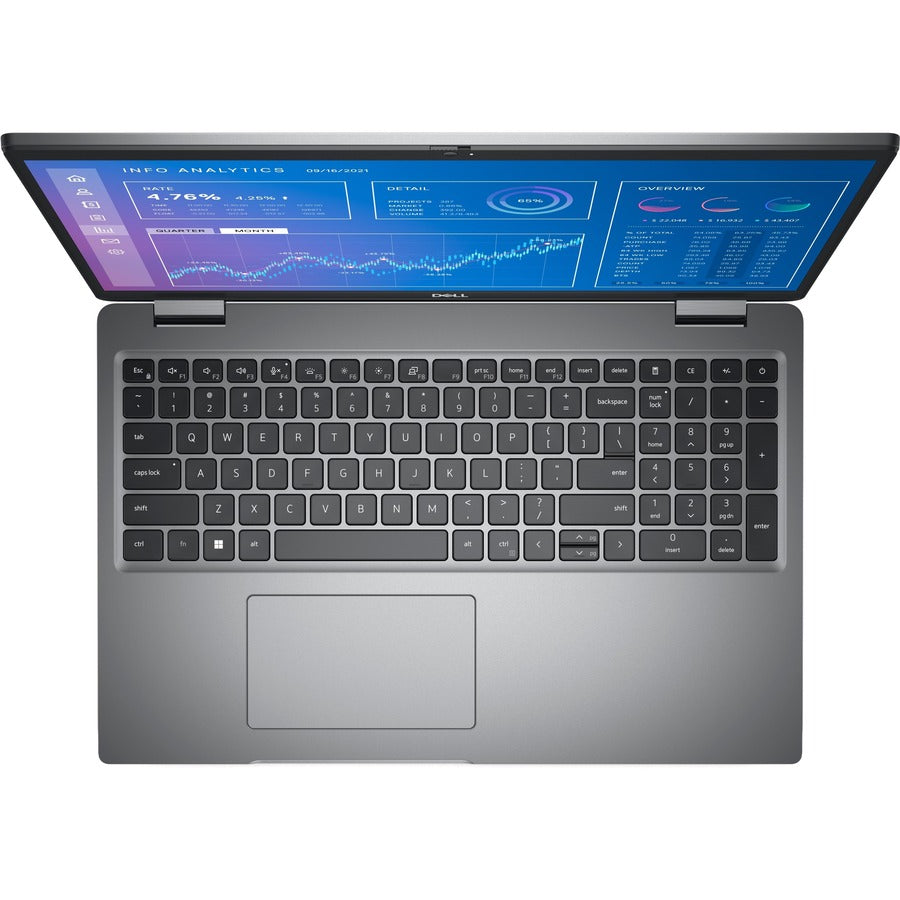 Dell Precision 3000 3571 15.6 Mobile Workstation - Full HD - Intel Core i5 12th Gen i5-12600H - vPro Technology - 16 GB - 256 GB SSD - English (US) Keyboard - Titan Gray" KXT3J