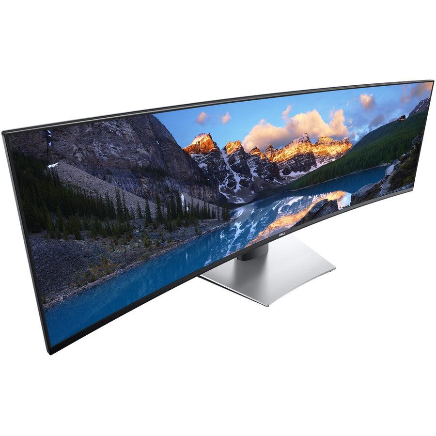Dell Ultrasharp U4919Dw 124.5 Cm (49") 5120 X 1440 Pixels Ultrawide Dual Quad Hd Lcd Black, Silver