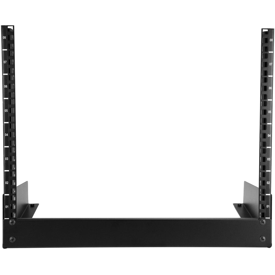 Desktop Server Rack - 8U Open Frame 2-Post Rack Mount | StarTech.com RK8OD