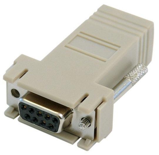 Digi 76000697 Cable Gender Changer Db-9 Rj-45 Grey