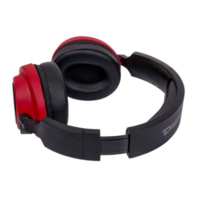 Digifast Op7-R Orpheus Red Gaming Headset, Noise-Canceling Adjustable Microphone, Remote Vol/Mic Control, Plug & Play, 50 Mm Driver