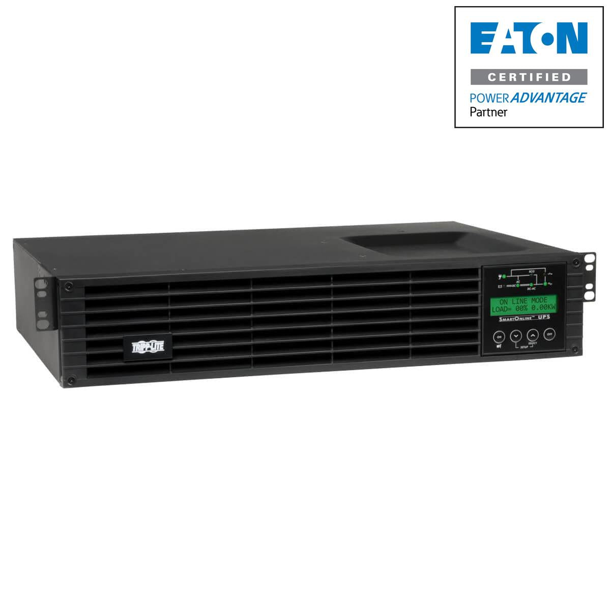 Double-Conversion UPS 1000VA 900W - SmartOnline Rack/Tower | Tripp Lite by Eaton SU1000RTXLCD2UN