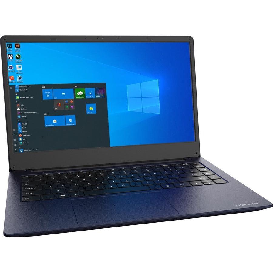 Dynabook Satellite Pro C40-H14210 Notebook 35.6 Cm (14") Full Hd Intel® Core™ I5 8 Gb Ddr4-Sdram 256 Gb Ssd Wi-Fi 5 (802.11Ac) Windows 10 Pro Navy