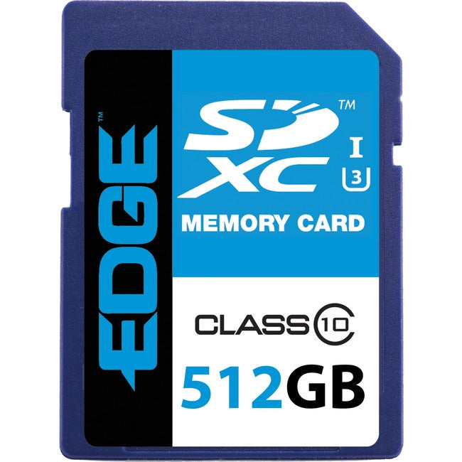 EDGE 512 GB Class 10/UHS-I (U3) SDXC PE248734