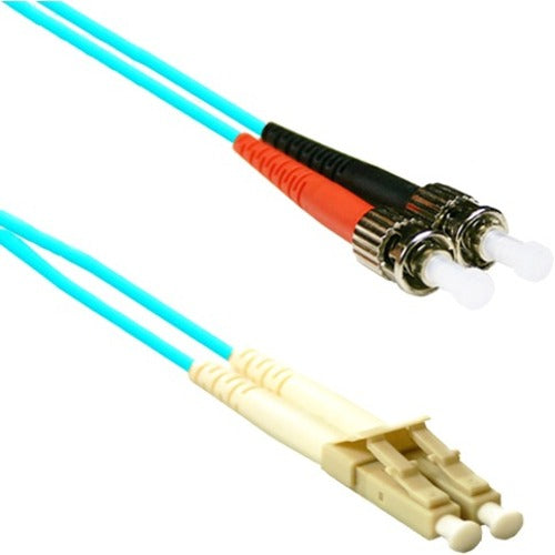 ENET 3M ST/LC Duplex Multimode 50/125 10Gb OM3 or Better Aqua Fiber Patch Cable 3 meter ST-LC Individually Tested STLC-10G-3M-ENC