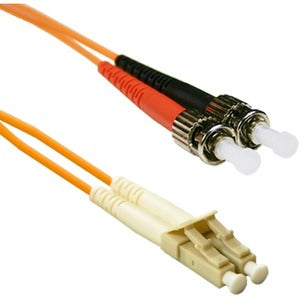 ENET 8M ST/LC Duplex Multimode 50/125 OM2 or Better Orange Fiber Patch Cable 8 meter SC-LC Individually Tested STLC-50-8M-ENC