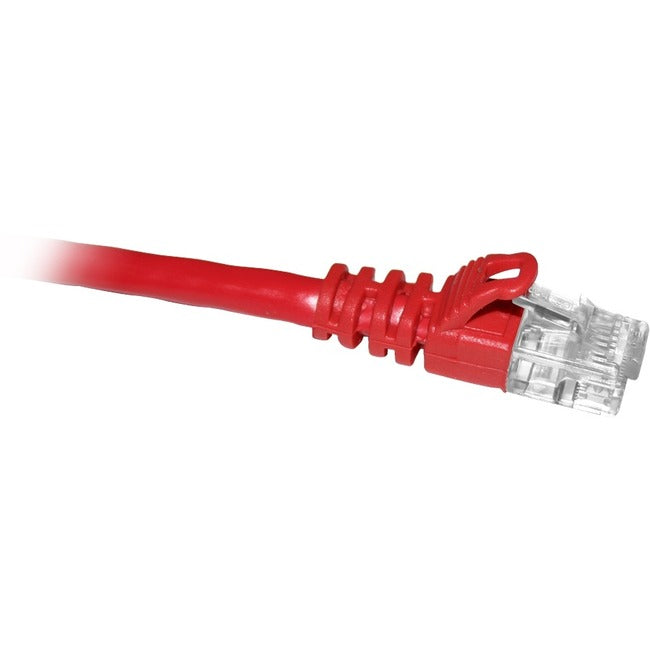 ENET Cat6 Red 20 Foot Patch Cable with Snagless Molded Boot (UTP) High-Quality Network Patch Cable RJ45 to RJ45 - 20Ft C6-RD-20-ENC