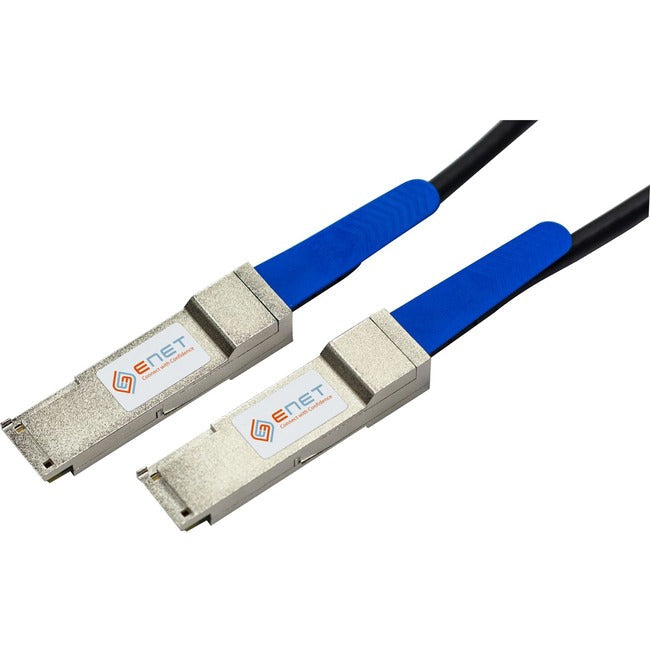 ENET Ruckus (Formerly Brocade) Compatible 40G-QSFP-QSFP-C-0501 TAA Compliant Functionally Identical 40GBASE-CR4 QSFP+ Direct-Attach Copper Cable 5m Active 40GQSFPQSFPC0501ENC
