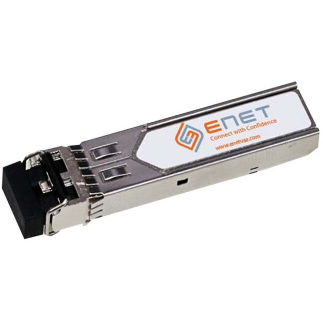 ENET Ruckus (Formerly Brocade) Compatible E1MG-LX-OM TAA Compliant Functionally Identical 1000BASE-LX SFP 1310nm Duplex LC Connector E1MG-LX-OM-ENC
