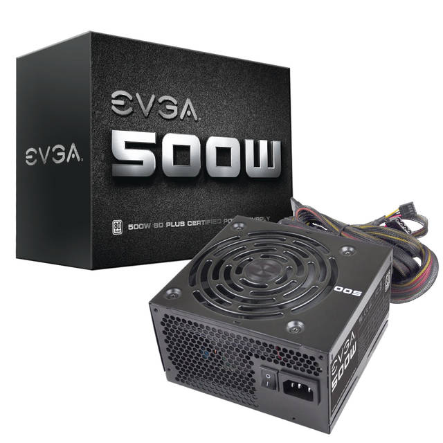 Evga 100-W1-0500-Kr 500W 80 Plus Atx12V Power Supply