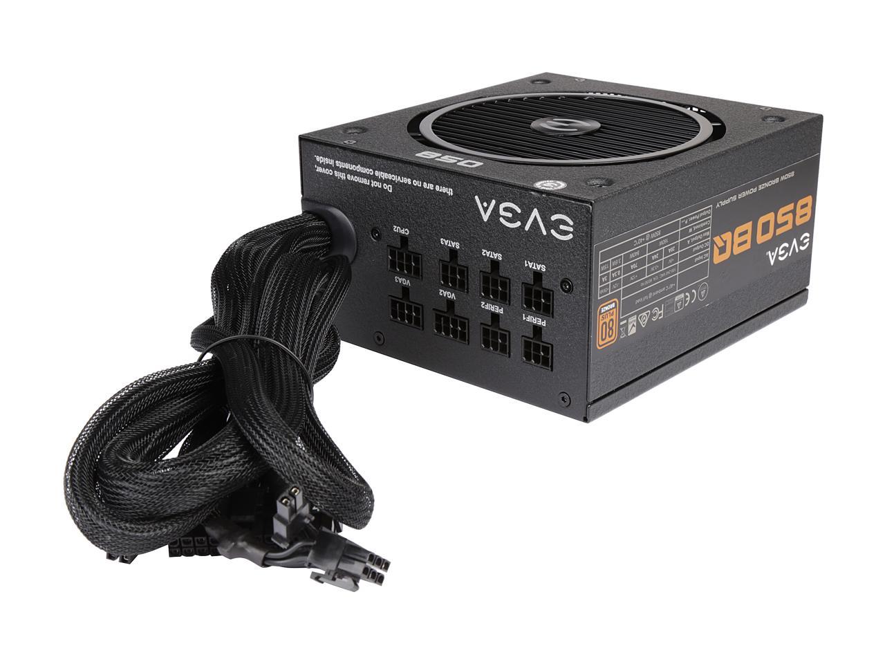 Evga 110-Bq-0850-V1 850 Bq, 80+ Bronze 850W, Semi Modular, 5 Year Warranty, Power Supply 110-Bq-0850-V1