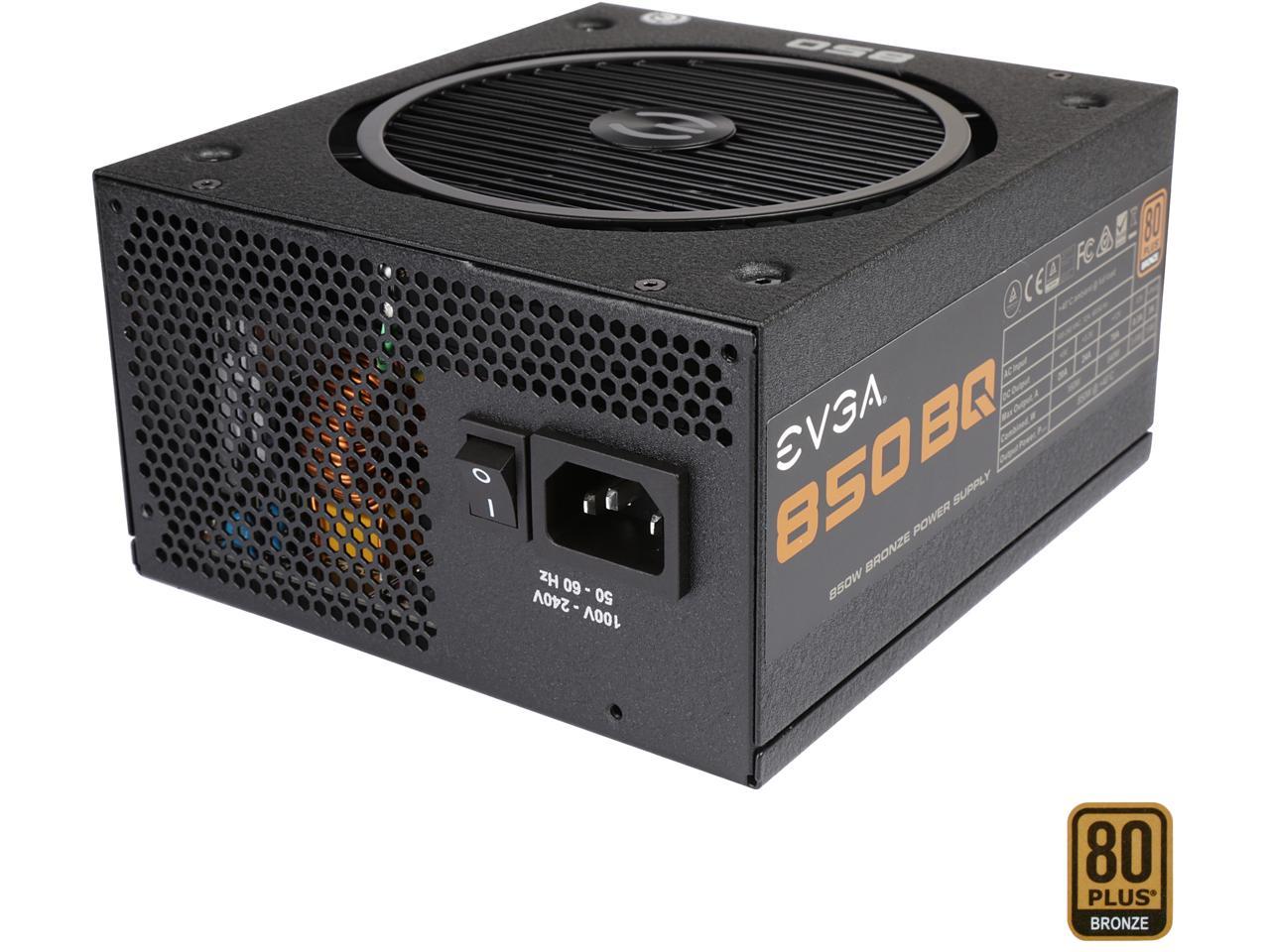 Evga 110-Bq-0850-V1 850 Bq, 80+ Bronze 850W, Semi Modular, 5 Year Warranty, Power Supply 110-Bq-0850-V1