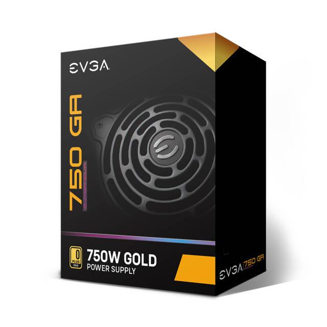 Evga 220-Ga-0750-X1 Supernova 750 Ga, 80 Plus Gold 750W, Fully Modular, Eco Mode With Dbb Fan, 10