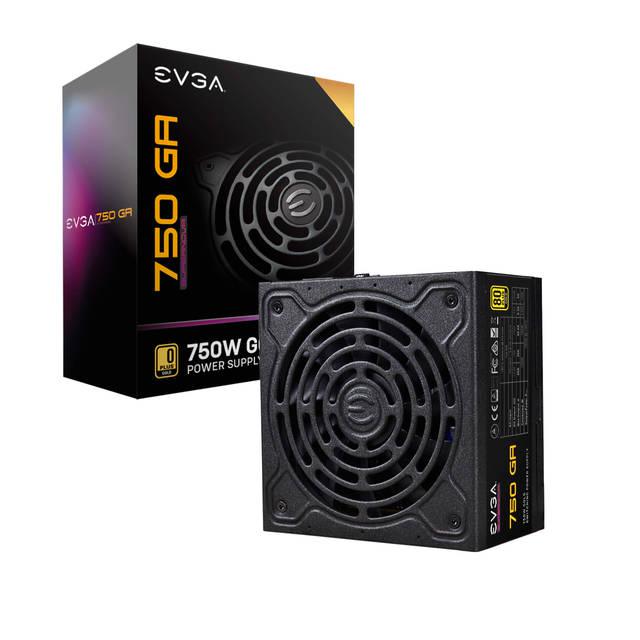 Evga 220-Ga-0750-X1 Supernova 750 Ga, 80 Plus Gold 750W, Fully Modular, Eco Mode With Dbb Fan, 10