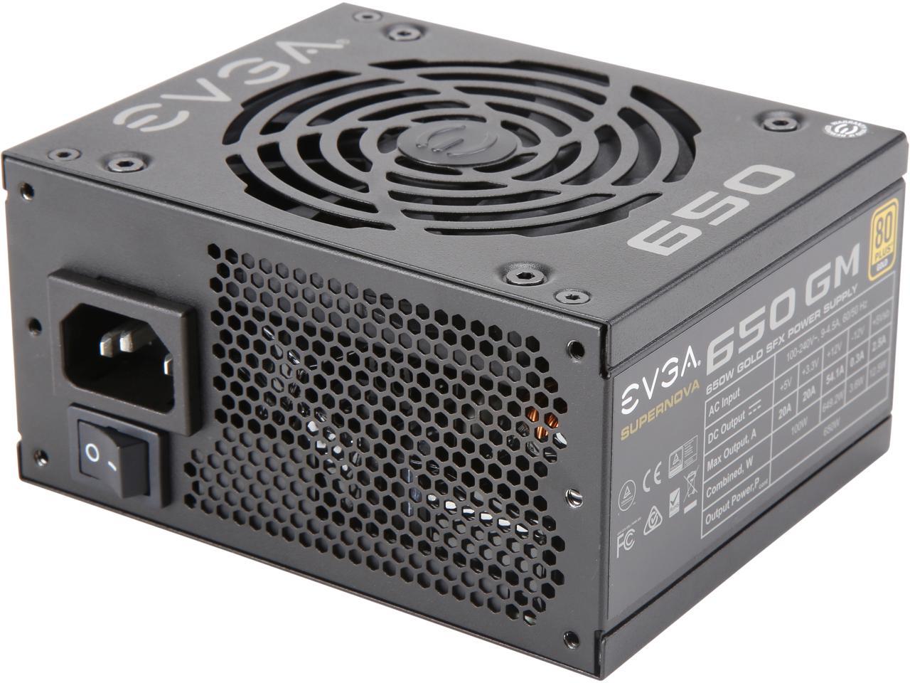 Evga Supernova 650 Gm 123-Gm-0650-Y1 650W 80 Plus Gold Atx12V & Eps12V Power Supply