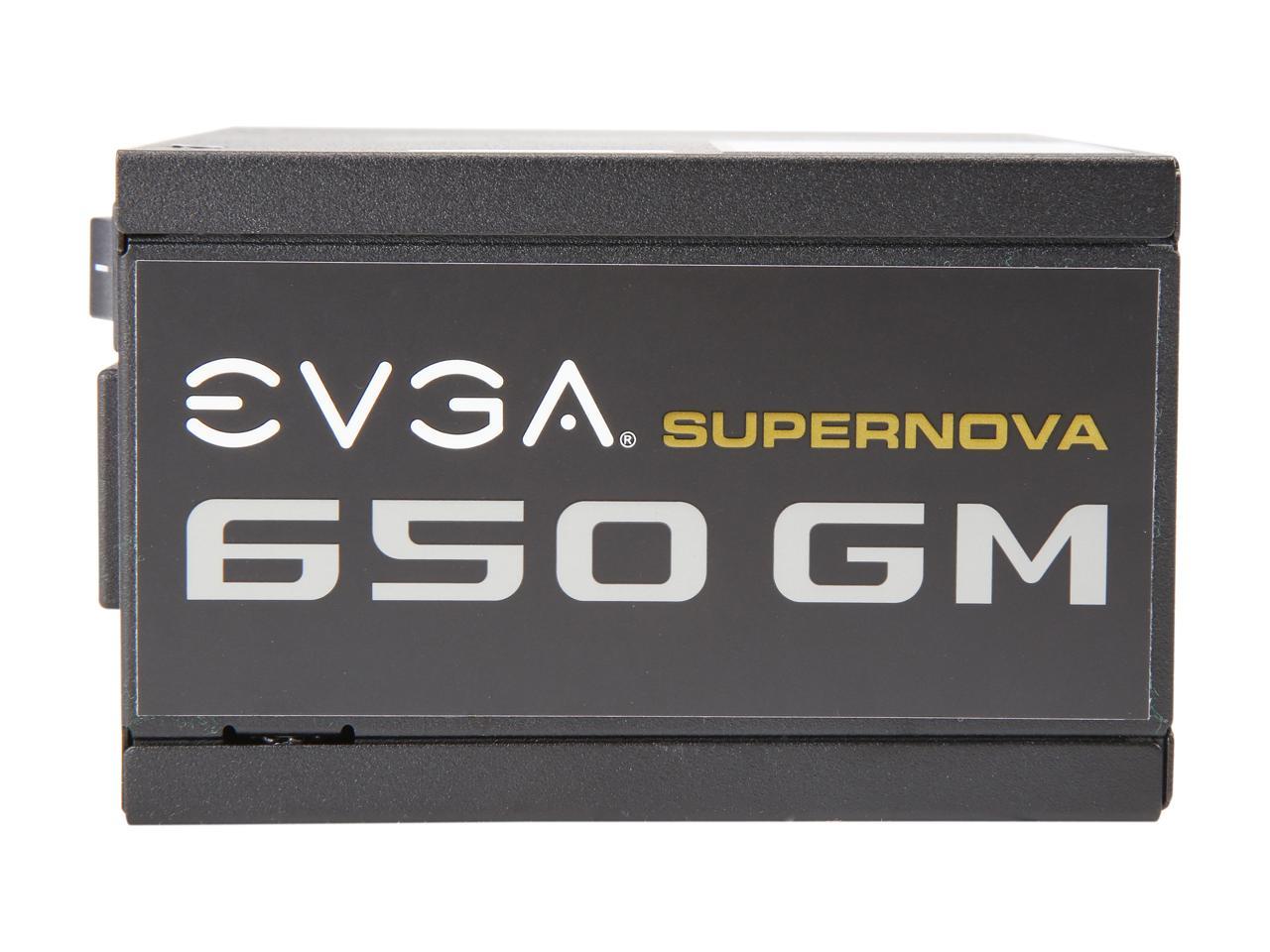 Evga Supernova 650 Gm 123-Gm-0650-Y1 650W 80 Plus Gold Atx12V & Eps12V Power Supply