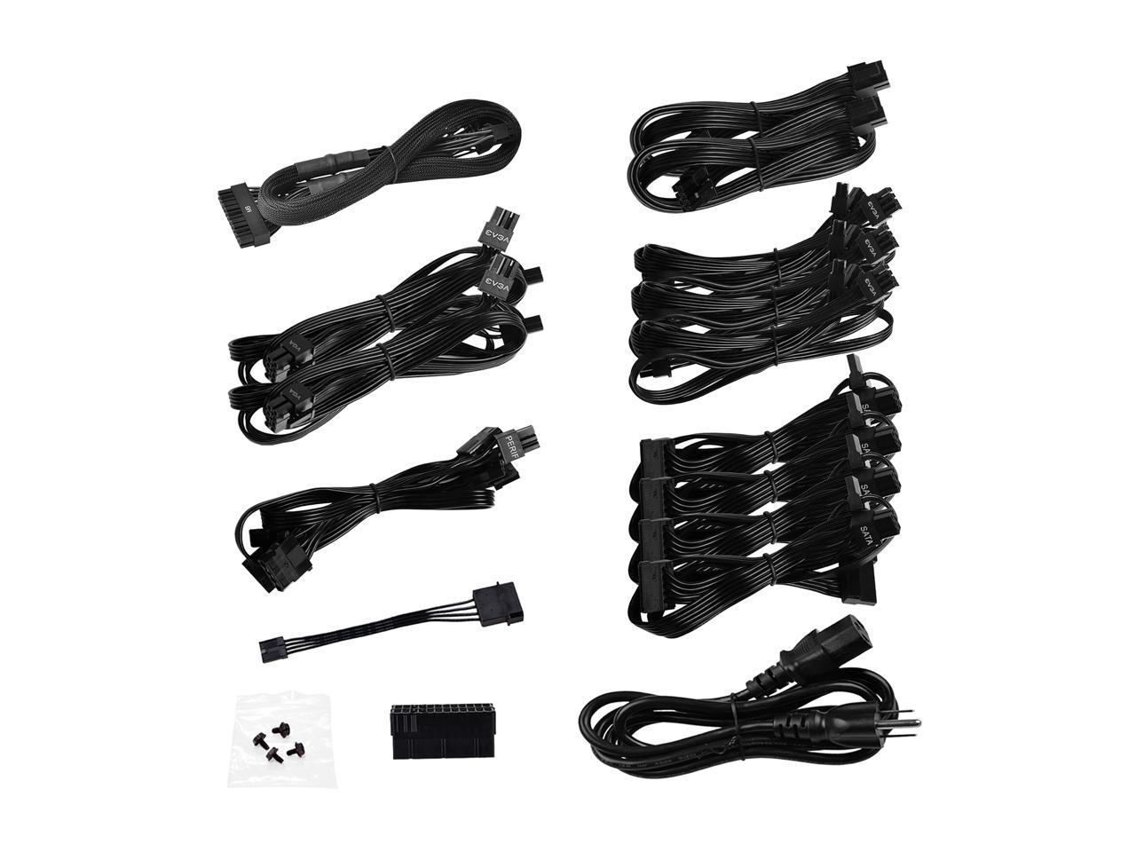 Evga Supernova G6 Series 220-G6-1000-X1 1000W 80 Plus Gold Fully Modular 10 Year Warranty Power Supply