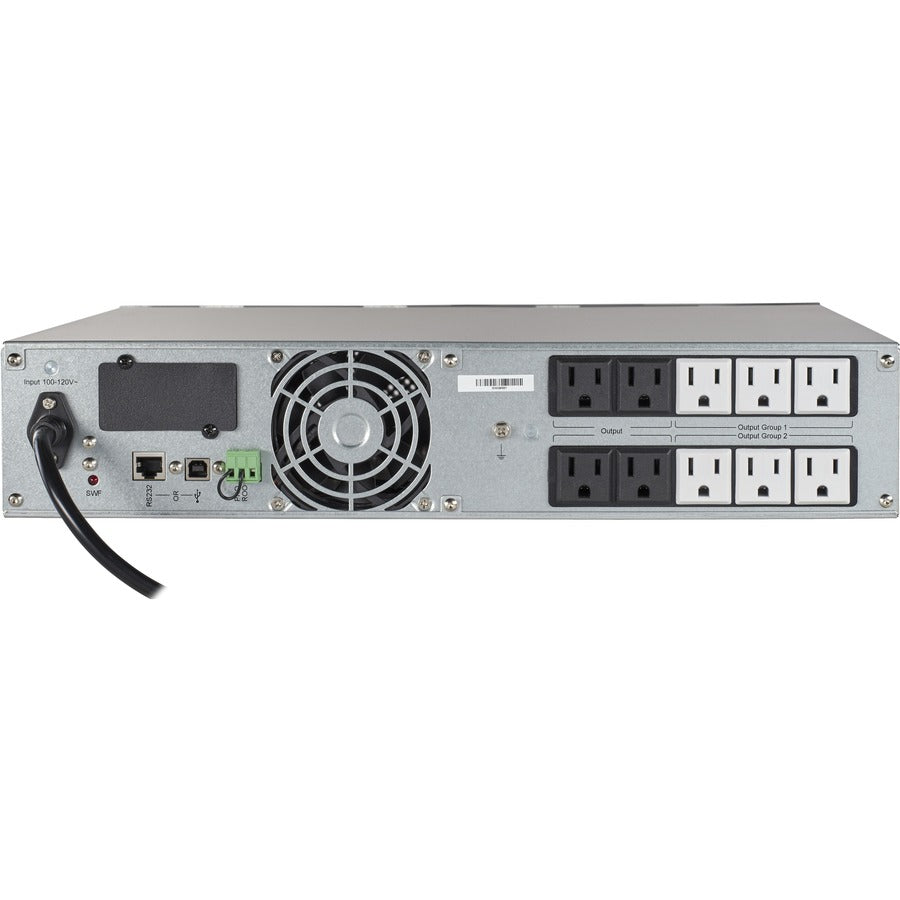 Eaton 5P 1000VA 770W 120V Line-Interactive UPS, 5-15P, 10x 5-15R Outlets, 16-Inch Depth, True Sine Wave, Cybersecure Network Card Option, 2U - Battery Backup 5P1000RC