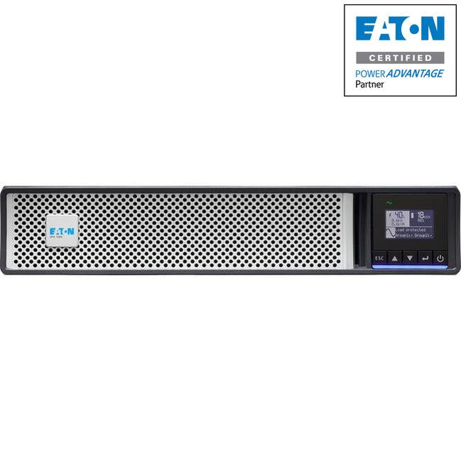Eaton 5PX G2 1500VA 1500W 208V Line-Interactive UPS - 8 C13 Outlets, Cybersecure Network Card Option, Extended Run, 2U Rack/Tower - Battery Backup 5PX1500HRTG2