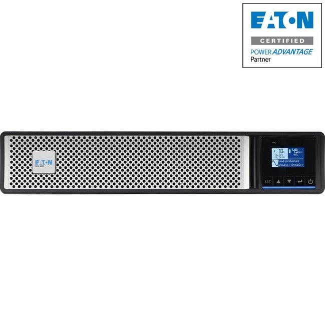 Eaton 5PX G2 3000VA 3000W 120V Line-Interactive UPS - 6 NEMA 5-20R, 1 L5-30R Outlets, Cybersecure Network Card Included, Extended Run, 2U Rack/Tower - Battery Backup 5PX3000RTNG2