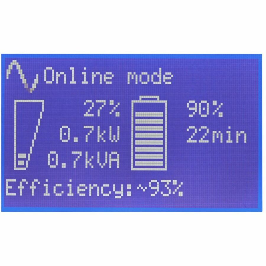 Eaton 9Px 2000Rtn Double-Conversion (Online) 2 Kva 1800 W 7 Ac Outlet(S)