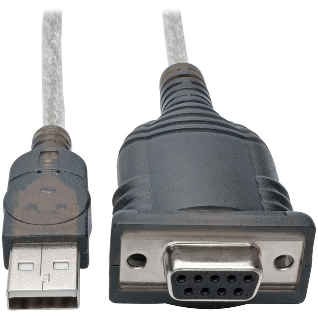 Eaton Tripp Lite Series USB to Null Modem Serial FTDI Adapter Cable wi