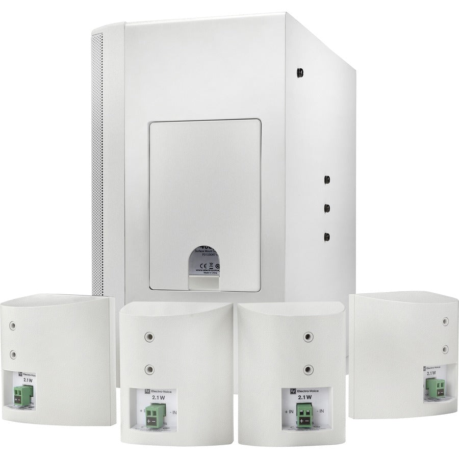 Electro-Voice EVID EVID-40SW 2-way Surface Mount, Wall Mountable Speaker - White