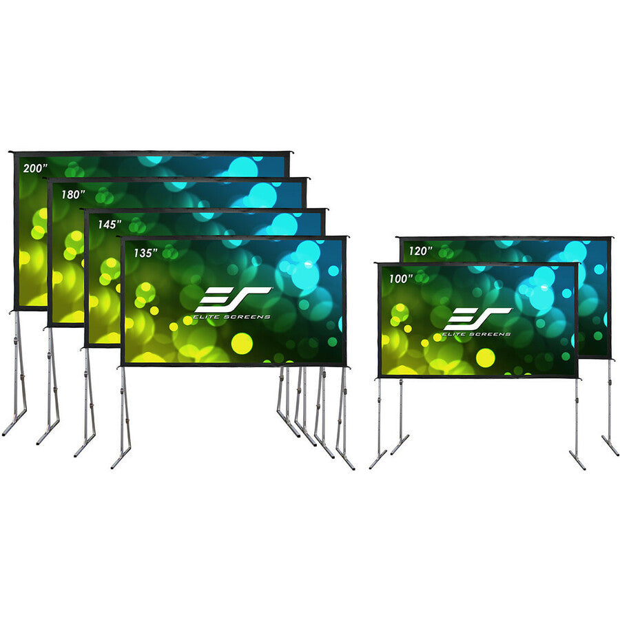 Elite Screens OMS120H2PLUS Yard Master Plus Series - Outdoor Portable Projection Screen | Elite Screens