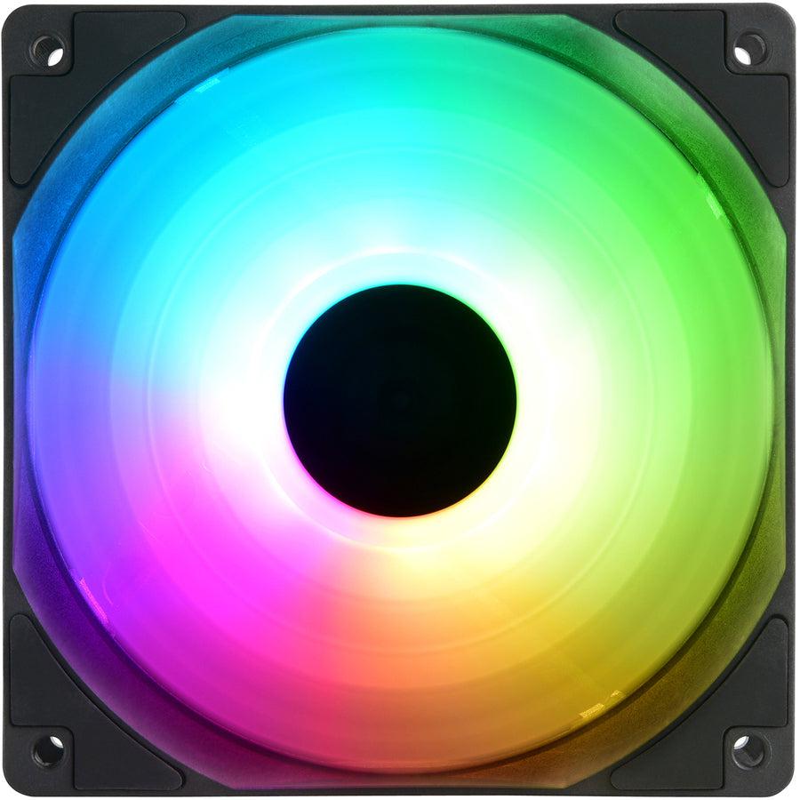 Enermax Liqmax Iii Argb 120, Addressable Rgb All-In-One Cpu Liquid Cooler For Am4 / Lga1200, 120Mm