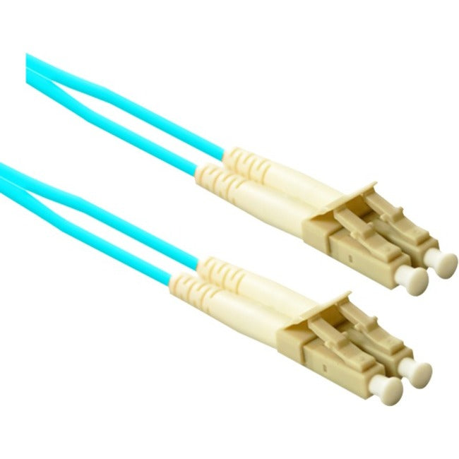 ENET Fiber Optic Duplex Network Cable LC2-OM4-60F-ENC