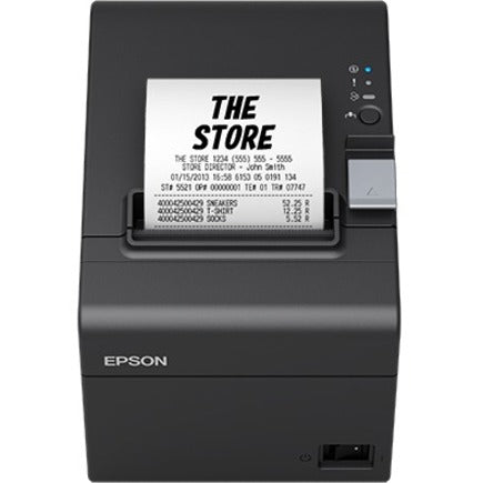 Epson TM-T20III Desktop Direct Thermal Printer - Monochrome - Receipt Print - Ethernet - USB - Serial - Parallel - 9.84 in/s Mono - 203 x 203 dpi - 3.15 Label Width" C31CH51A9972